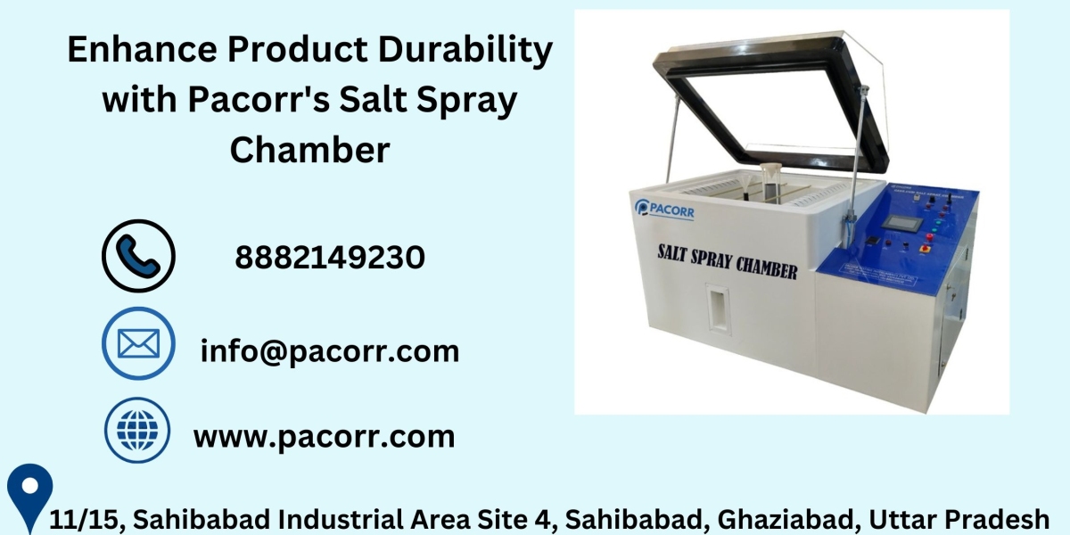 Pacorr.com Introduces a Salt Spray Chamber Designed for Maximum Testing Efficiency