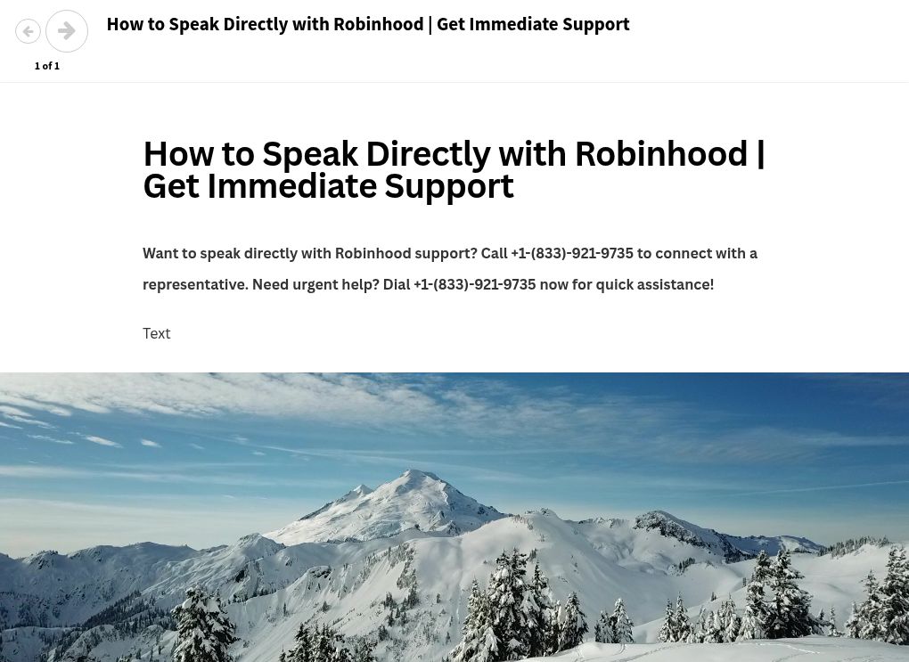 How to Speak Directly with Robinhood | Get Immediate Support   | Flourish